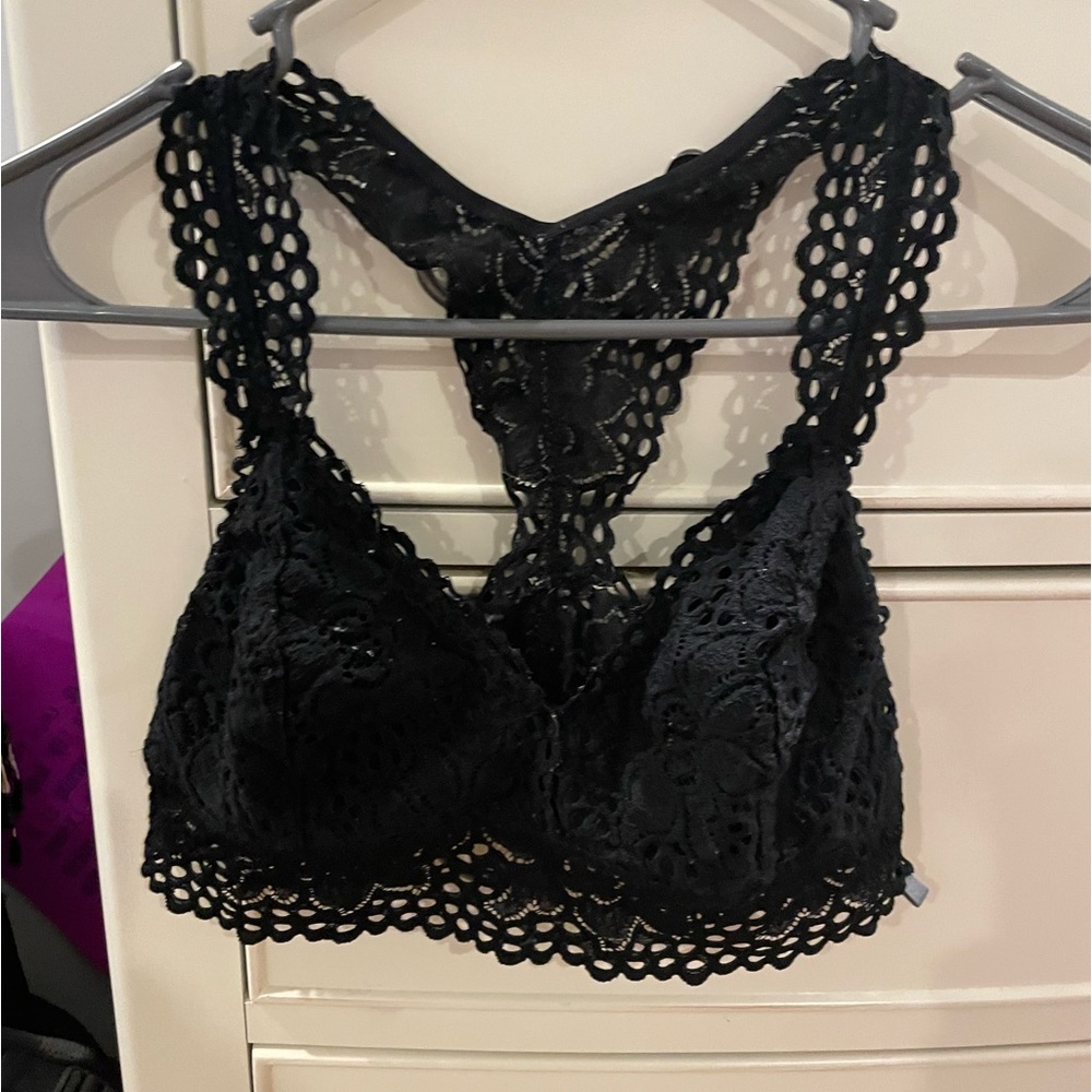 Aerie Black Lace Bralette